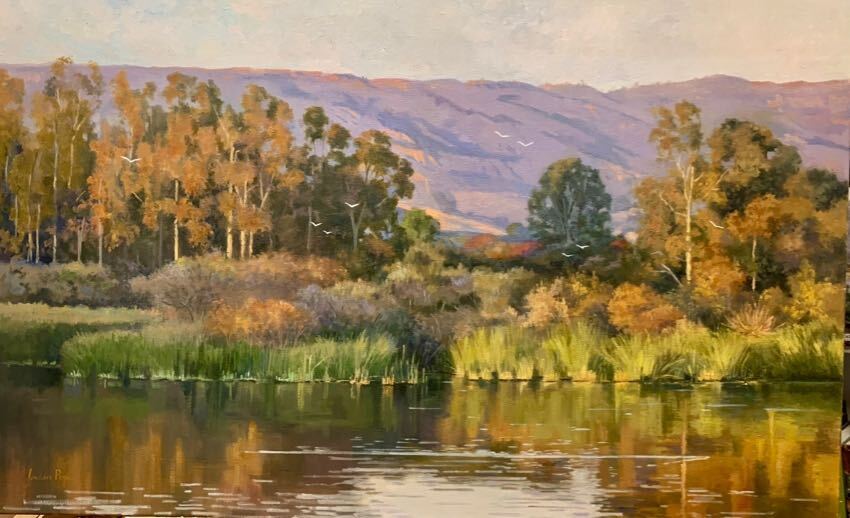 January Light (Santa Barbara) 30x48 by Jordan Pope