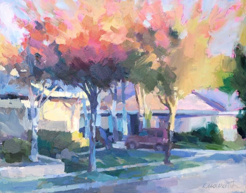 Neighborhood Light 16x20 by Harvey Cusworth